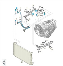 Original Öldruckleitung